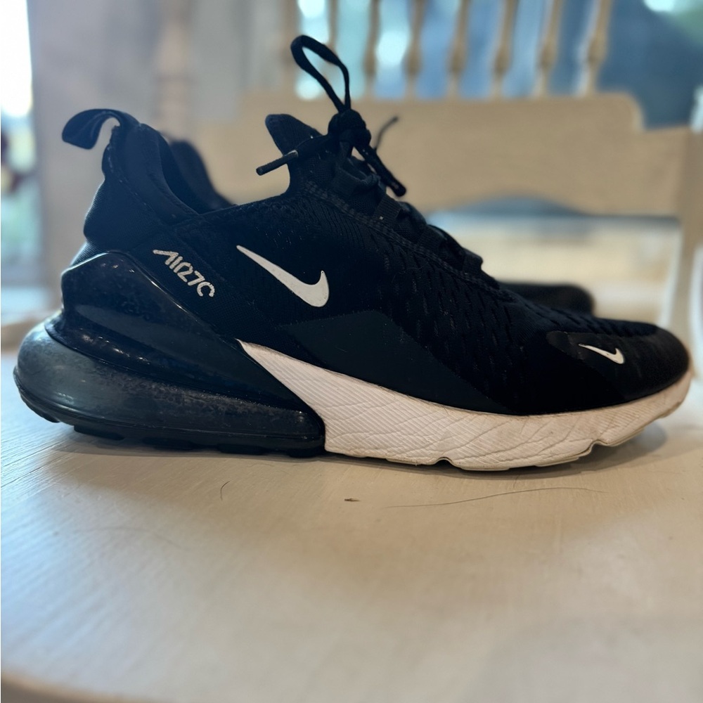 Nike Air Max 270 Black and White Sneakers